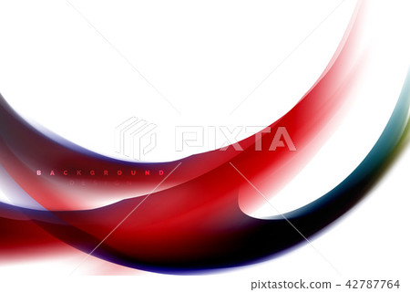 Holographic fluid colors flow, colorful liquid mixing colours motion concept 42787764
