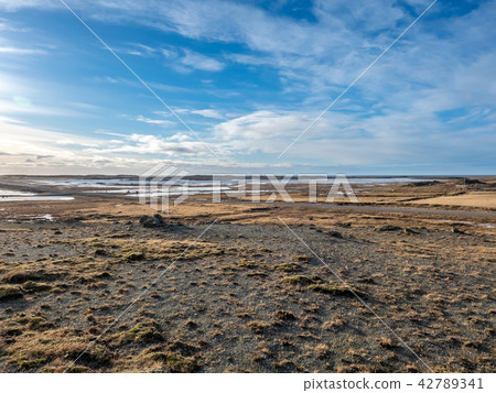 Seascape coastline near Horny mountains in Iceland Seascape coastline near Horny mountains in Iceland 42789341
