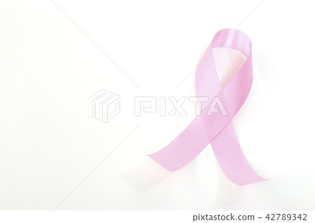 Breast cancer awareness ribbon Breast cancer awareness ribbon 42789342