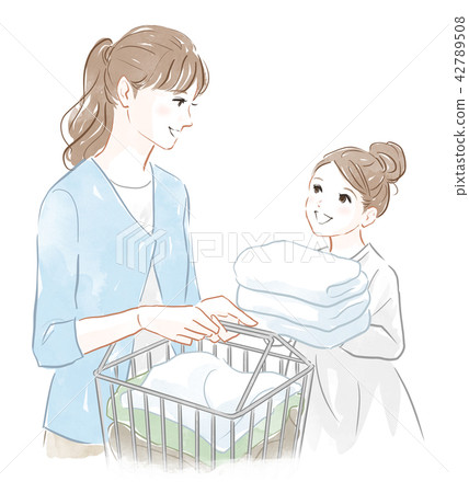 洗衣的形象 42789508