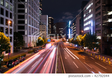 東京夜景·赤坂青山街 42792044