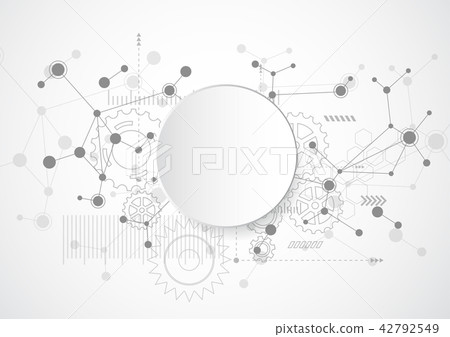 Abstract connecting dots and lines - Stock Illustration [42792549] - PIXTA