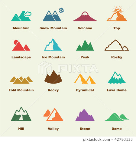 mountain elements mountain elements 42793133