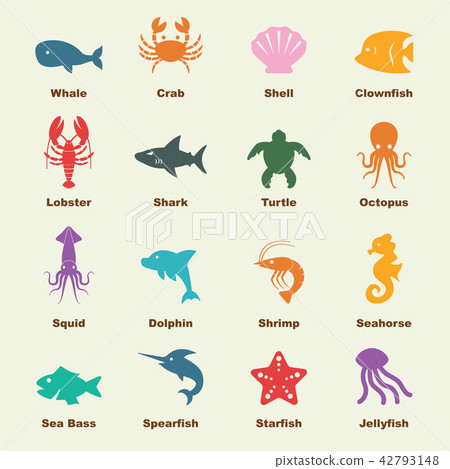 marine life elements marine life elements 42793148
