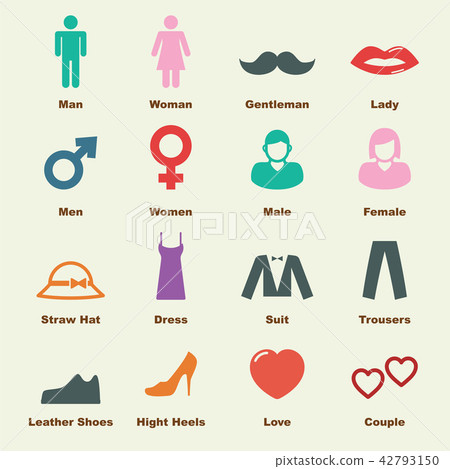man and woman elements 42793150