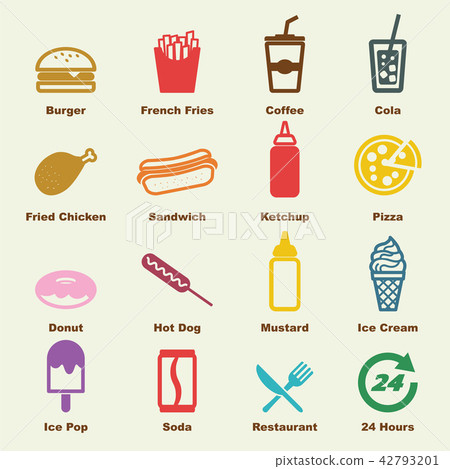 fast food elements 42793201