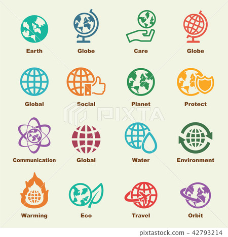 Earth Elements - Stock Illustration [42793214] - PIXTA