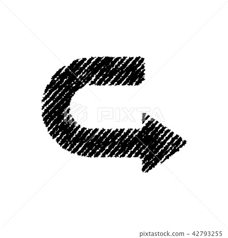 Shaped figure / icon (Arrow, Back, Back, U-turn) Shaped figure / icon (Arrow, Back, Back, U-turn) 42793255