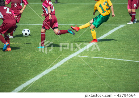 Women's soccer game landscape 42794564