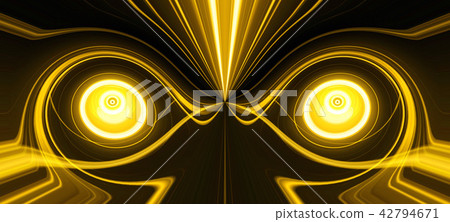 Vibrant and detailed digital eye texture background (high resolution 3D CG rendering ∕ coloring illustration) 42794671