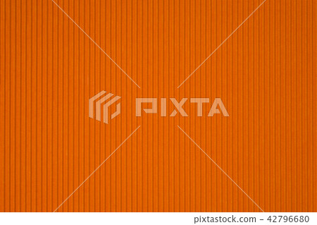 Orange corrugated paper texture background 42796680