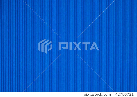 Blue corrugated paper texture, use for background 42796721