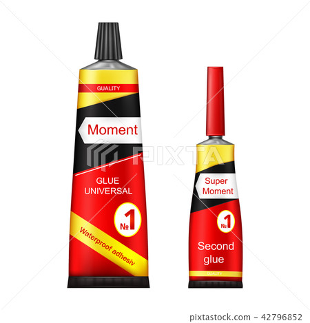 Super and moment glue tubes realistic  42796852