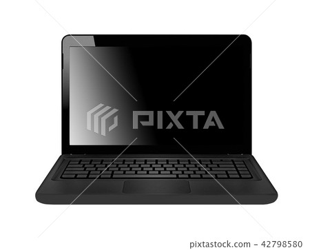 Laptop computer isolated Laptop computer isolated 42798580