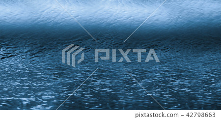 Blue Ocean Wave 42798663