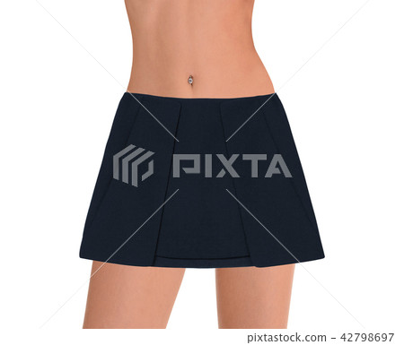 skirt isolated on a white skirt isolated on a white 42798697