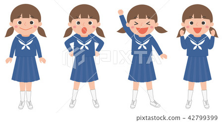 Female student winter clothes 2 42799399
