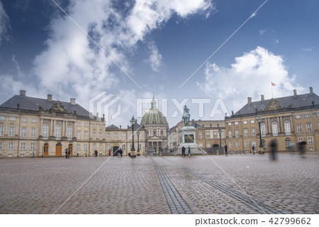 Royal Amalienborg Palace in Copenhagen Royal Amalienborg Palace in Copenhagen 42799662
