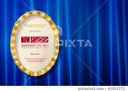 Oval Golden frame Oval Golden frame 42801572