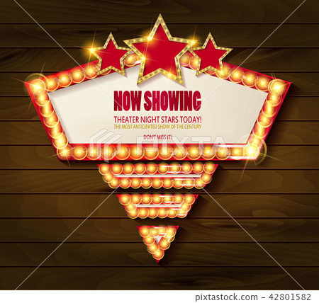 Shining arrow banner on wooden background Shining arrow banner on wooden background 42801582