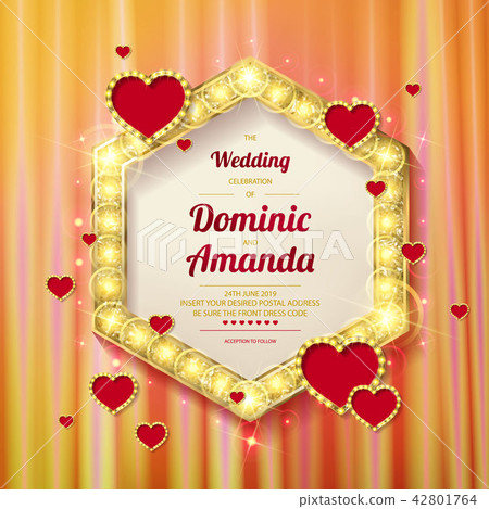 Wedding invitation card Wedding invitation card 42801764