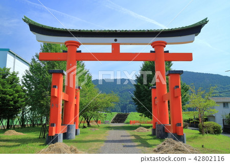 Ninta Shrine Ichinose Torii Ninta Shrine Ichinose Torii 42802116