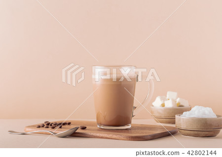 Bulletproof coffee, blended with organic  butter  42802144