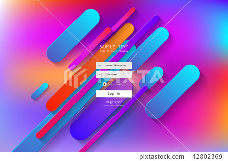 Landing page template. Landing page template. 42802369