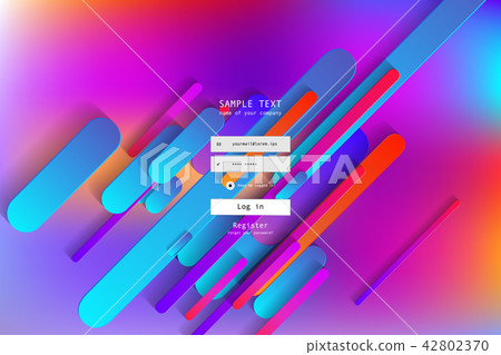 Landing page template. Landing page template. 42802370