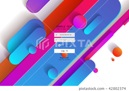 Landing page template. Landing page template. 42802374