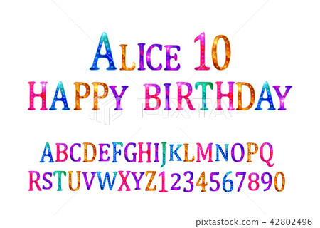 Alice 10 font children's Alice 10 font children's 42802496