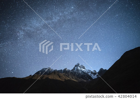 Night landscape in the mountains Night landscape in the mountains 42804014