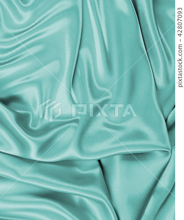 Blue satin textile background close up Blue satin textile background close up 42807093