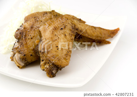 Grill of chicken wings Grill of chicken wings 42807231