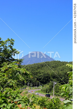 Mt. Yotei in the summer Mt. Yotei in the summer 42807458