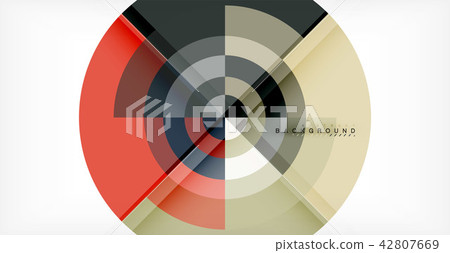 Vector circle abstract background Vector circle abstract background 42807669