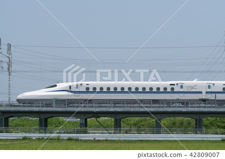 New Shinkansen N700S verification test car New Shinkansen N700S verification test car 42809007