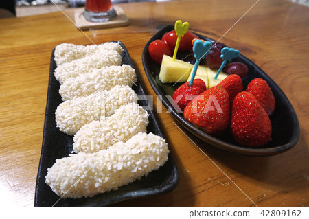 Sweets and fruits Sweets and fruits 42809162