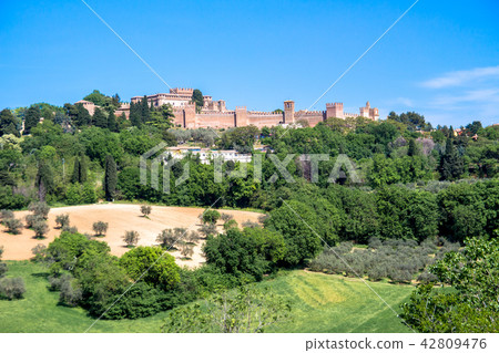 The Gradara Castle in Italy 42809476