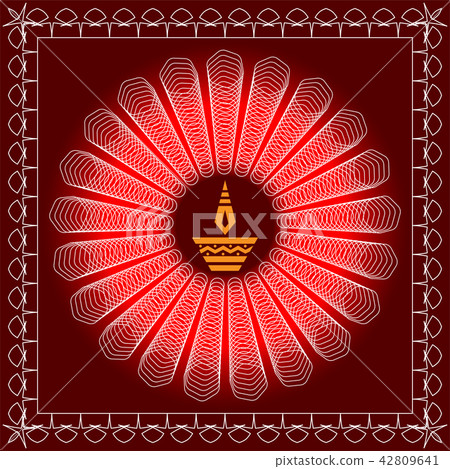 Diwali Greeting Design 42809641