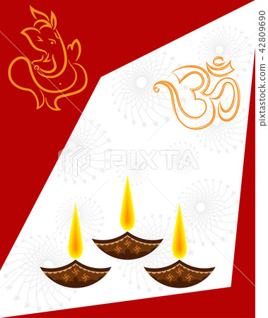 Diwali Greeting Design Diwali Greeting Design 42809690