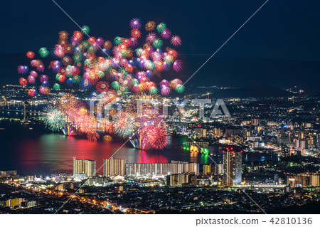 Biwako Large Fireworks Festival Yumeimi is from the Observatory 42810136