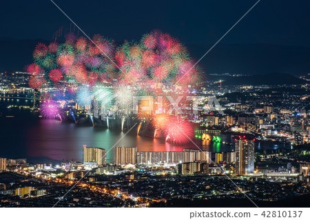 Biwako Large Fireworks Festival Yumeimi is from the Observatory Biwako Large Fireworks Festival Yumeimi is from the Observatory 42810137