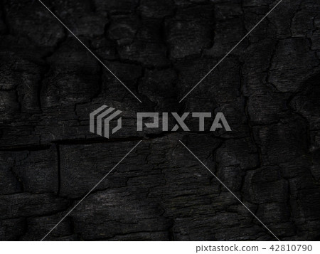 Close up Surface of charcoal 42810790