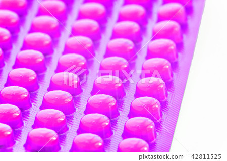 Heap of medicine pills.  Background from colorful 42811525