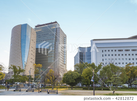 大阪歷史博物館和大阪府警察總部,NHK大阪廣播公司(大阪市中央區) 大阪歷史博物館和大阪府警察總部,NHK大阪廣播公司(大阪市中央區) 42812872