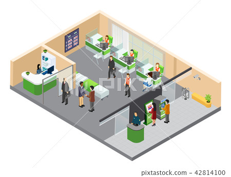 Local Bank Office Composition  42814100