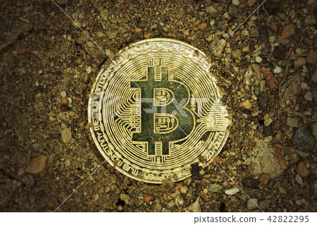 Virtual currency, bit coin mining in the ground Virtual currency, bit coin mining in the ground 42822295