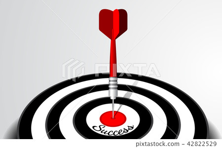 Abstract dart target isolated business target goal Abstract dart target isolated business target goal 42822529