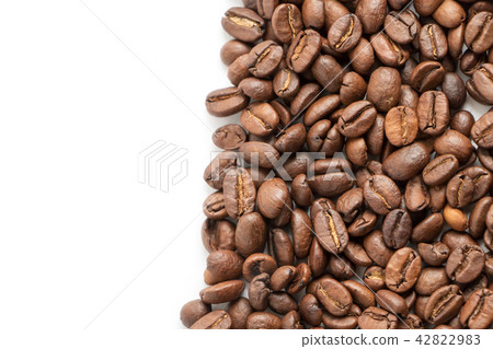 coffee bean. Isolated on white background coffee bean. Isolated on white background 42822983